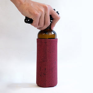 Gourde - housse rouge vin - 600ml